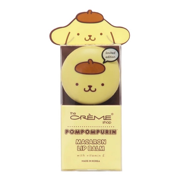 Pompompurin Holiday Macaron Lip Balm - Caramel Pudding - Picture 4 of 5